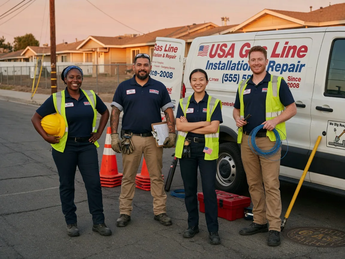 Gas Line Installation company in Markle, IN
